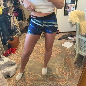 Nike pro marble shorts